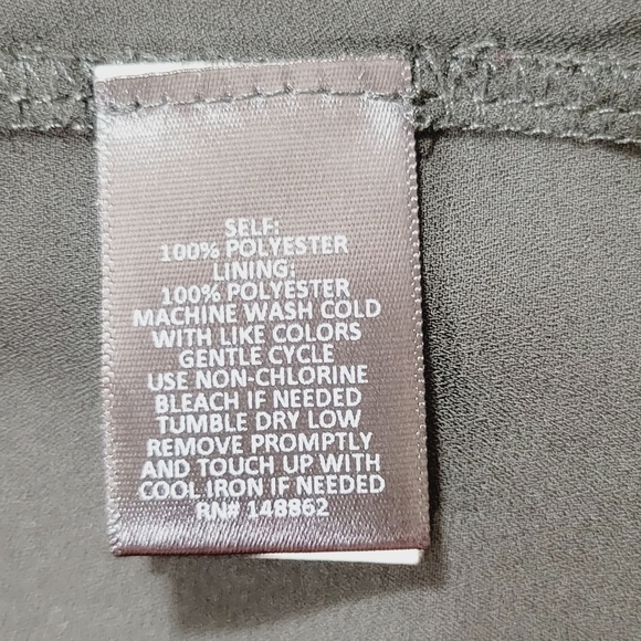 Torrid Women's Sleeveless Mock Neck Tunic Top Semi Sheer Black sz 1 (16/18) - Picture 14 of 14